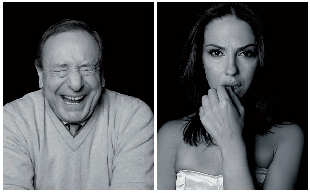 (L-R): Actors Predrag Eidus and Natasa Ninkovic from the National Theatre in Belgrade. Photo Credit: Dina Johnsen.