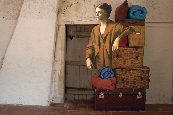 A photo from the "Women Indoor" series. Photo Courtesy of: Elene Usdin.