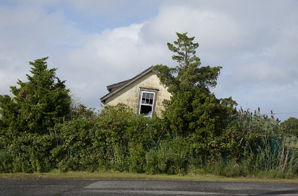 A photo taken of a house in Surf City, NJ for the "A House Apart" series by Ben Marcin. Photo Courtesy of: Ben Marcin.