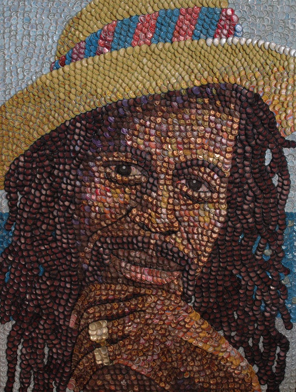 Gregory Isaacs by artist Molly Right. Photo Credit: Molly Right.