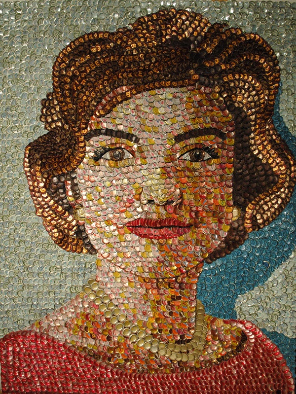 Jackie Kennedy by artist Molly Right. Photo Credit: Molly Right.