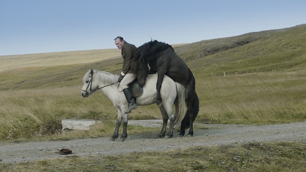 Sctor Ingvar Eggert Sigurðsson stars in Benedikt Erlingsson's film "Of Horses and Men." Photo Courtesy of: Silversalt PR.