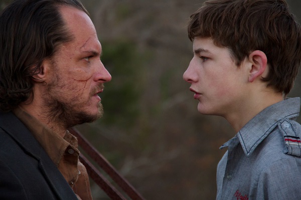 Ronnie Gene Blevins and Tye Sheridan in David Gordon Green's "Joe."  Photo Credit: Linda Kallerus.