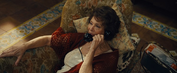 Pictured: Sophia Loren stars as Angela in the Italian short "Human Voice." Photo Credit: Rodrigo Prieto.
