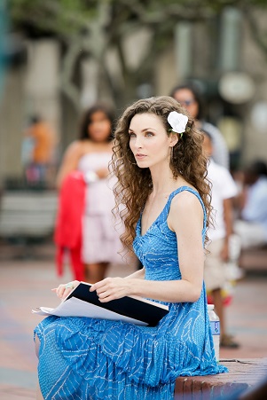 Actress Alicia Minshew. Photo Credit: Maryann Bates.