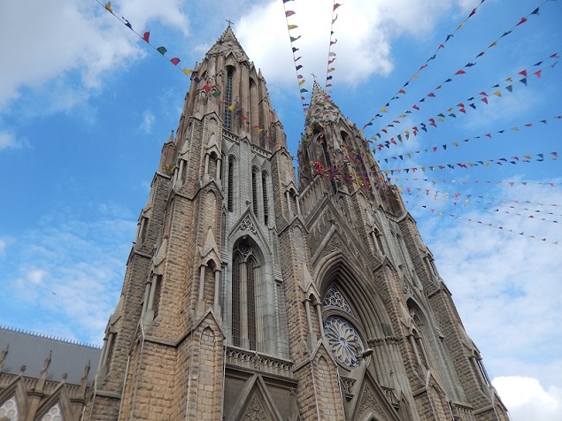 St. Philomena's Church, Mysore. Photo Credit: Benjamin S. Mack/GALO Magazine.