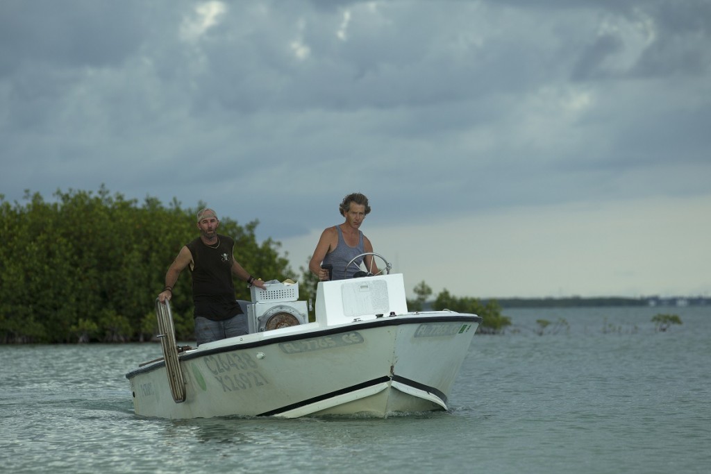 Jamie McShane and Ben Mendelsohn star in Netflix's "Bloodline." Photo Credit: Saeed Ayani © 2015 Netflix, Inc. 