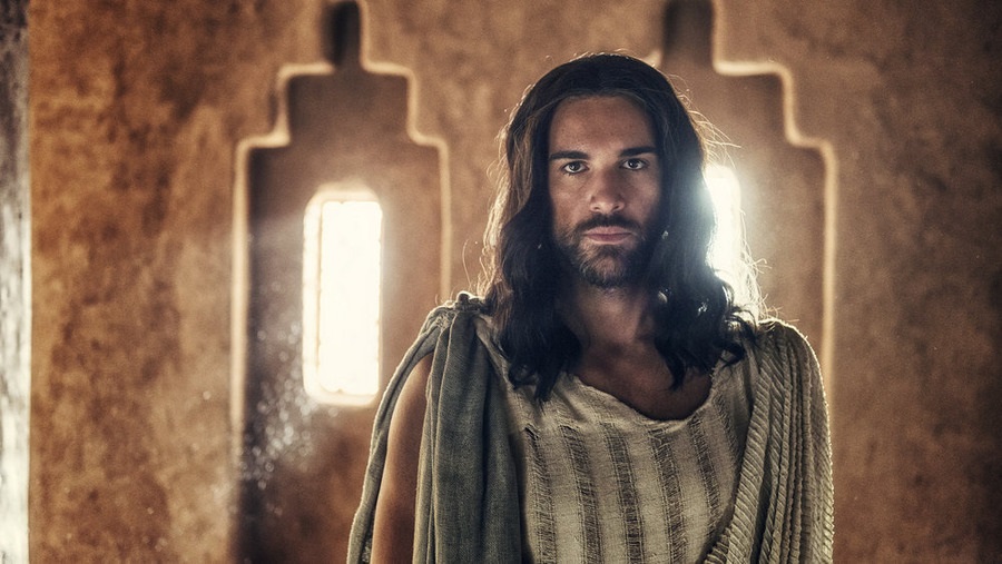 A.D. The Bible Continues -- "The Body Is Gone" Episode 102. Pictured: Juan Pablo Di Pace as Jesus. Photo: Joe Alblas/LightWorkers Media/NBC.