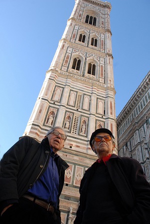 L-R: Paolo and Vittorio Taviani. Photo: Umberto Montiroli.
