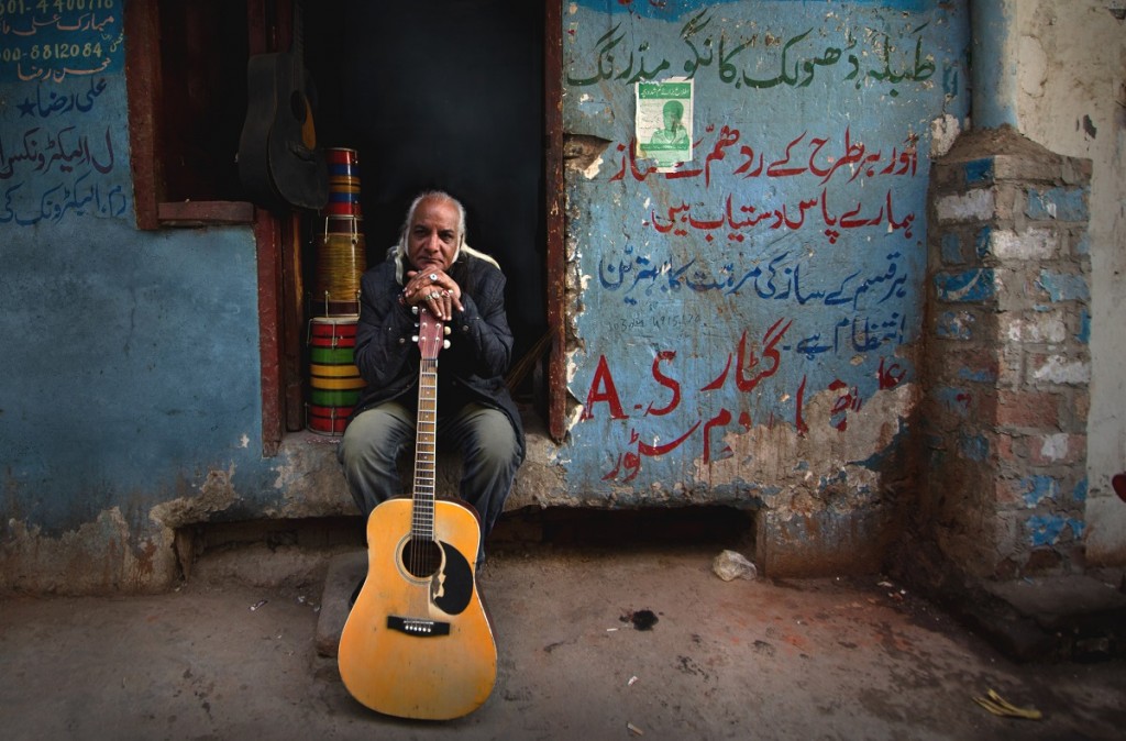 Pictured: Musician Asad Ali. Photo Credit: Mobeen Ansari.