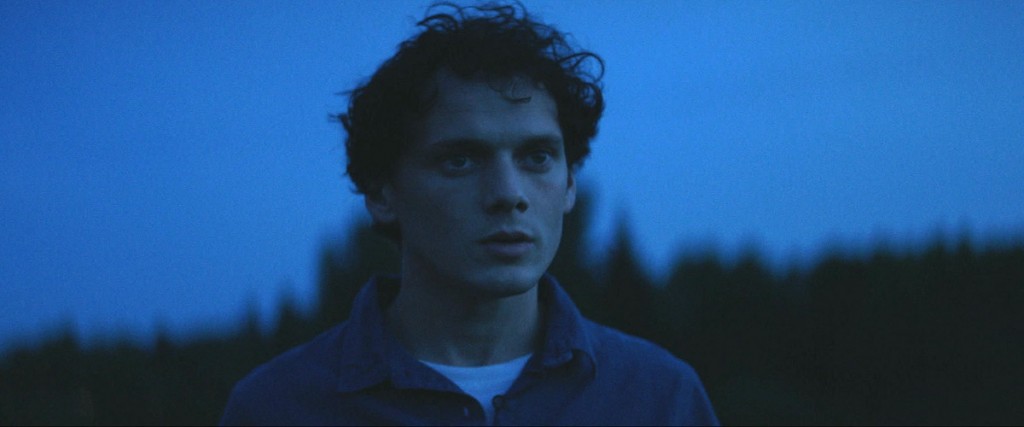 Anton Yelchin (Pierre) in "The Driftless Area." Photo: Bob Akester.