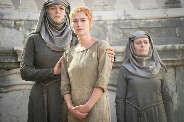 Lena Headey stars in Game of Thrones’ Season 5, episode 10. Photo: Helen Sloan/courtesy of HBO.