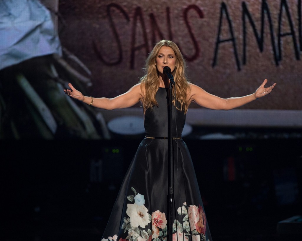 Celine Dion delivered a touching tribute during Sunday night's American Music Awards. Photo Credit: Image Group LA/ABC.