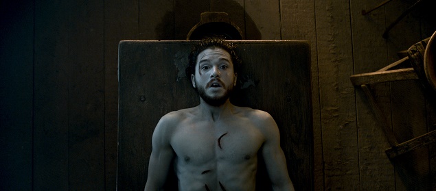 Kit Harington as Jon Snow in GoT's Season 6, episode 2. Photo Credit: HBO.