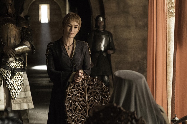 Lena Headey as Cersei Lannister in Season 6 of Game of Thrones. Photo Credit: Helen Sloan/courtesy of HBO.